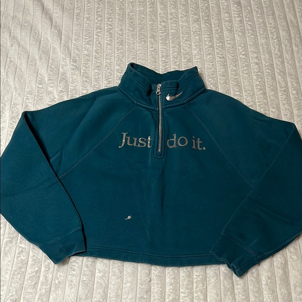 Nike Cropped Sweatshirt | Size XS